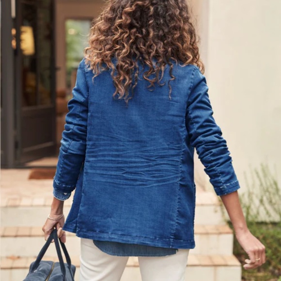 Frank & Eileen Blue Jean Jacket Classic Fit - Picture 2 of 6